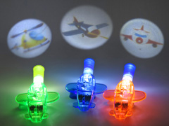光るおもちゃ　フィンガーライト飛行機のサムネイル画像