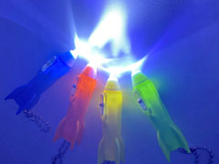 光るおもちゃ　ロケットライトBCの画像
