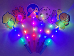 光るおもちゃ　光る海のなかまたち　ダイカット...のサムネイル画像