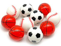 スーパーボール  45㎜　スポーツBEST3の画像