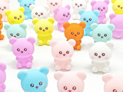 すくい人形　ぷかぷか推し色おすわりくまちゃんのサムネイル画像