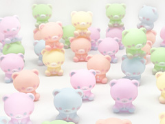 すくい人形　ぷかぷかダブルカラーそばかわ。くまのサムネイル画像