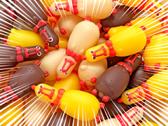 すくい人形　ぷかぷかびっくりチキンのサムネイル画像