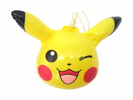 ビニールヨーヨー ピカチュウ 顔 ウインク 堀商店 景品 販促品 お祭り用品の激安販売