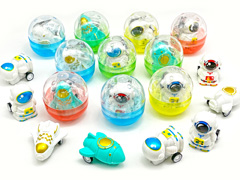 【48mm】おもちゃ入りカプセル　スペースト...のサムネイル画像