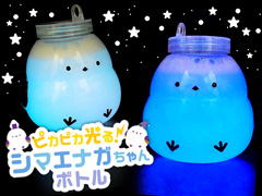 ピカピカ光る！シマエナガちゃんボトルのサムネイル画像