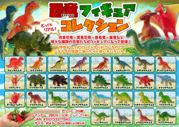 恐竜フィギュアコレクション